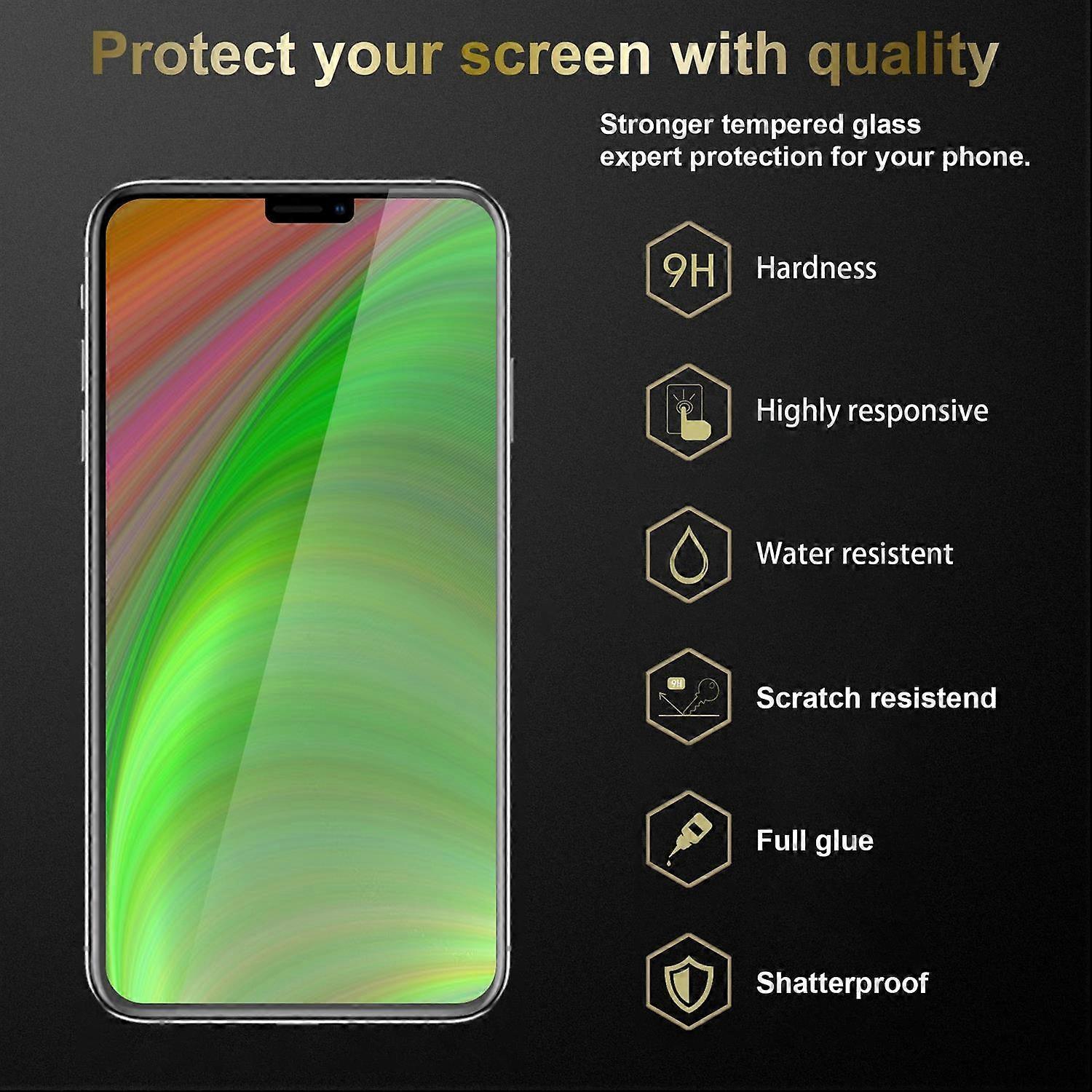 Screen protector compatible with iPhone 12 MINI