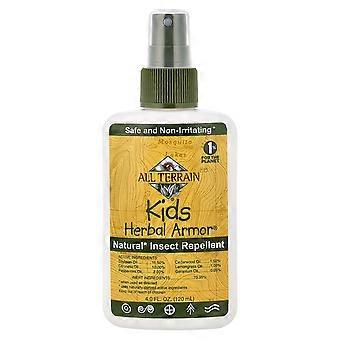 2 Stück, "All Terrain"-Produktlinie, pflanzlicher Insektenschutz für Kinder, natürliche Insektenabwehrmittel, 120 ml (4 fl oz).