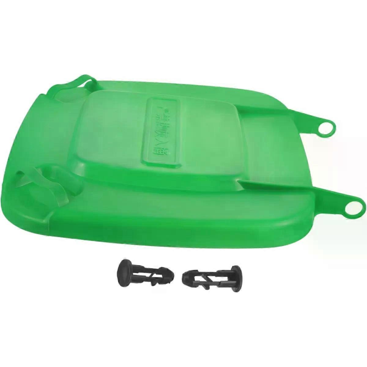Bin Lid 50L Plastic Replacement Trash Can Lid Green