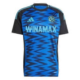 Adidas Mens RC Strasbourg Third Jersey