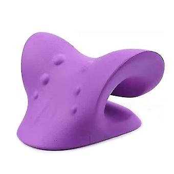 Neck Traction Pude Neck Stretcher til nakke smertelindring Skulder Relaxer