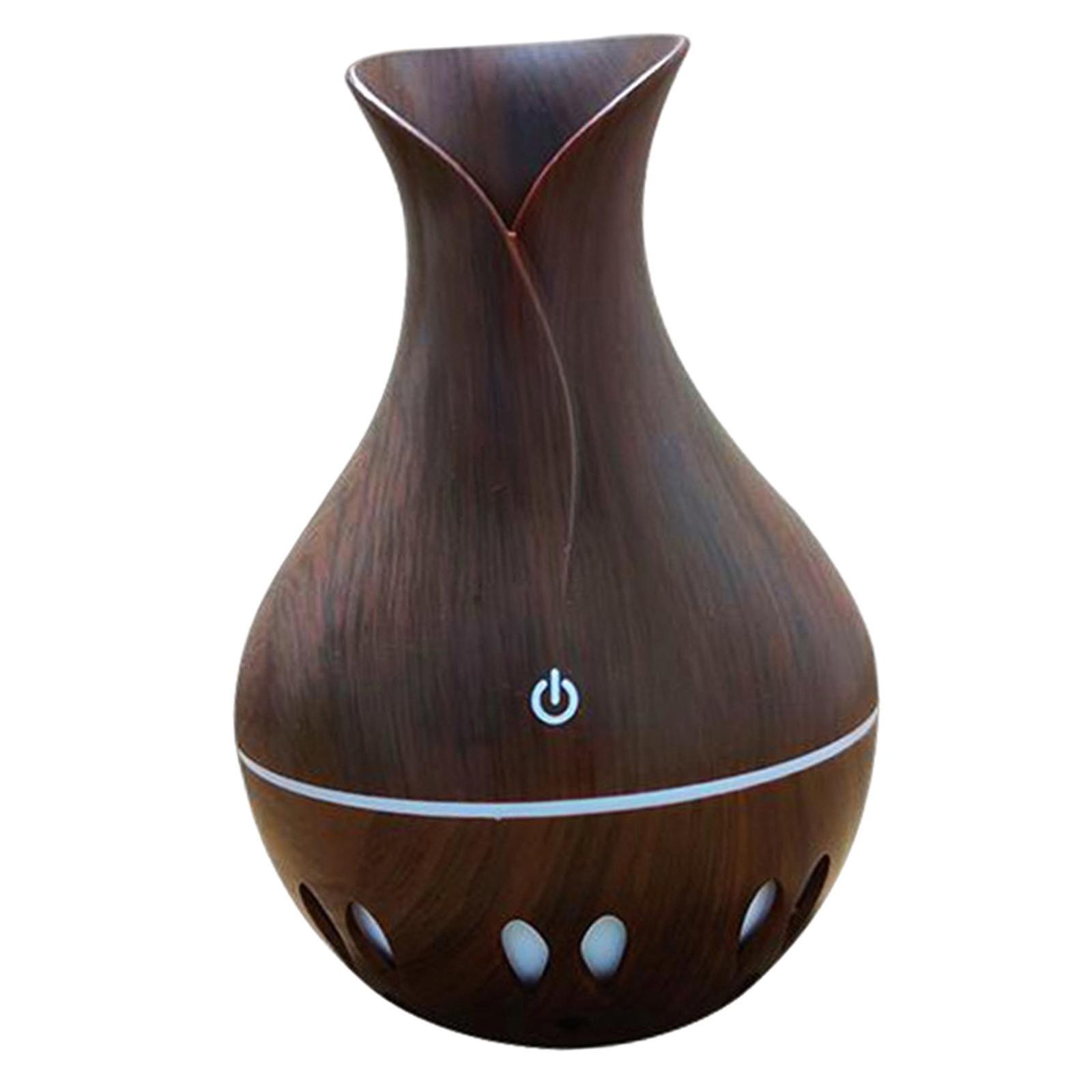 Aromatherapy Diffuser Wood Grain for Home Car Fogger Fresher Household dark wood grain