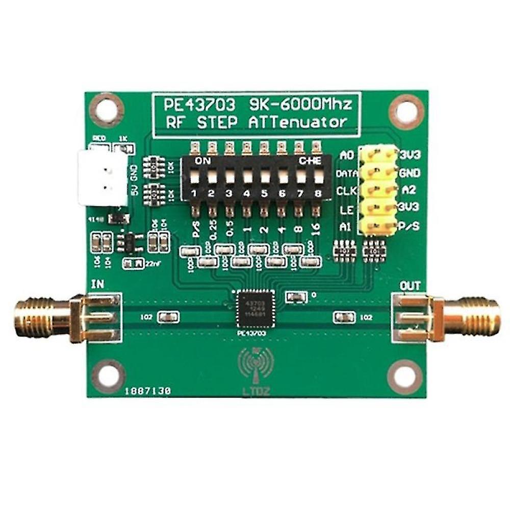 Pe43703 Digital Programmable Step Rf Attenuator Module 9k-6ghz 0.25db Step To 31.75db
