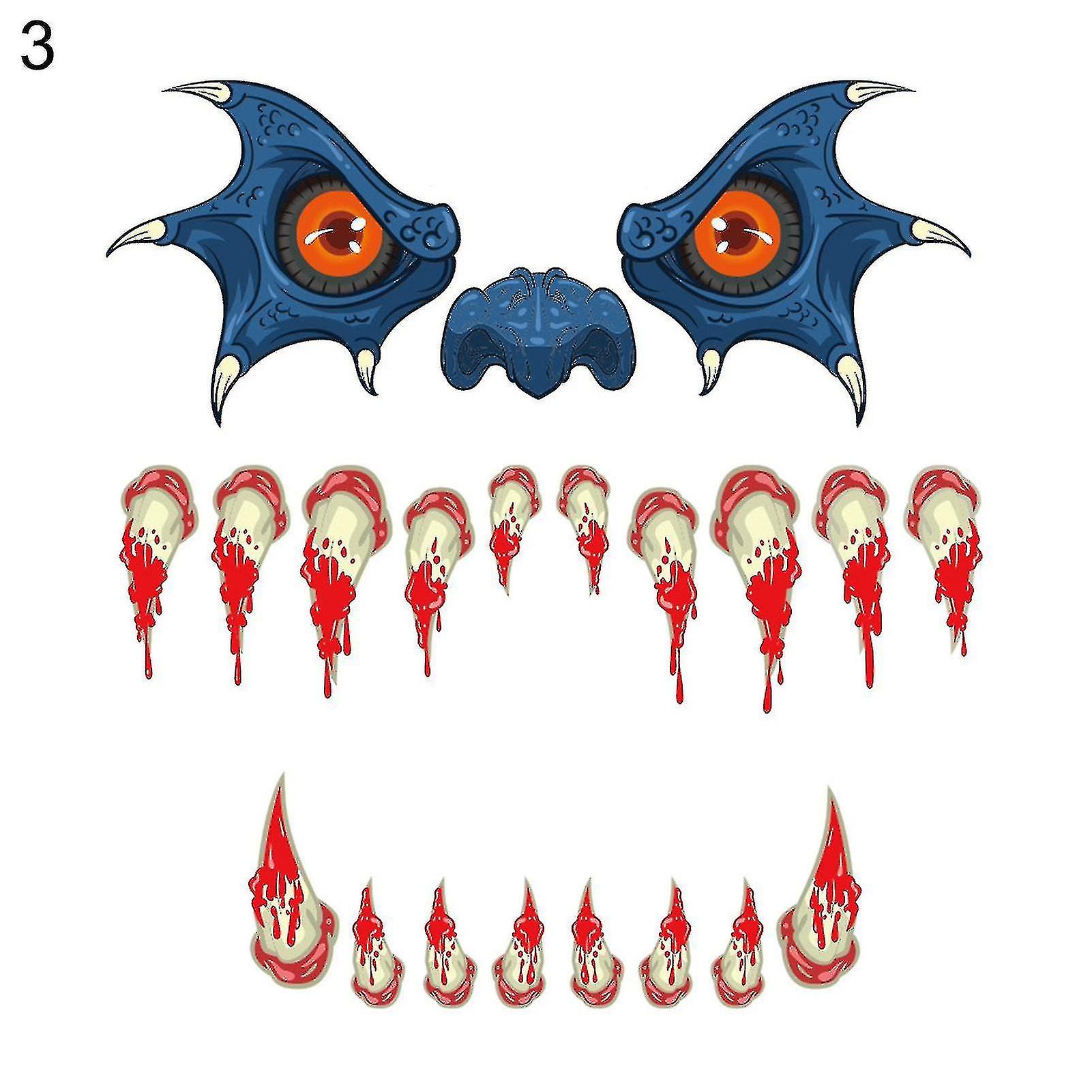 Durable Wall Sticker Durable Halloween Decorative Door