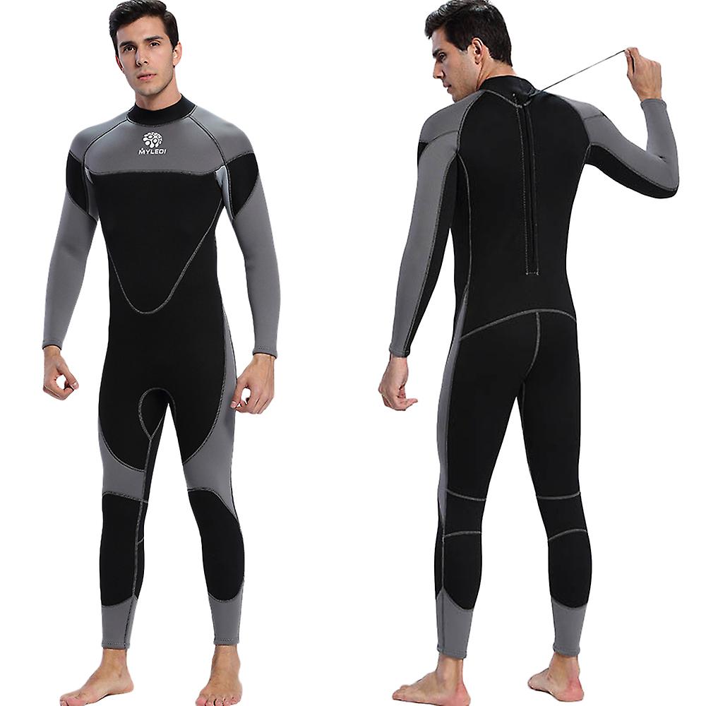 Men 3mm Neoprene Wetsuit Surfing Swimming Diving Suit Wet Suit