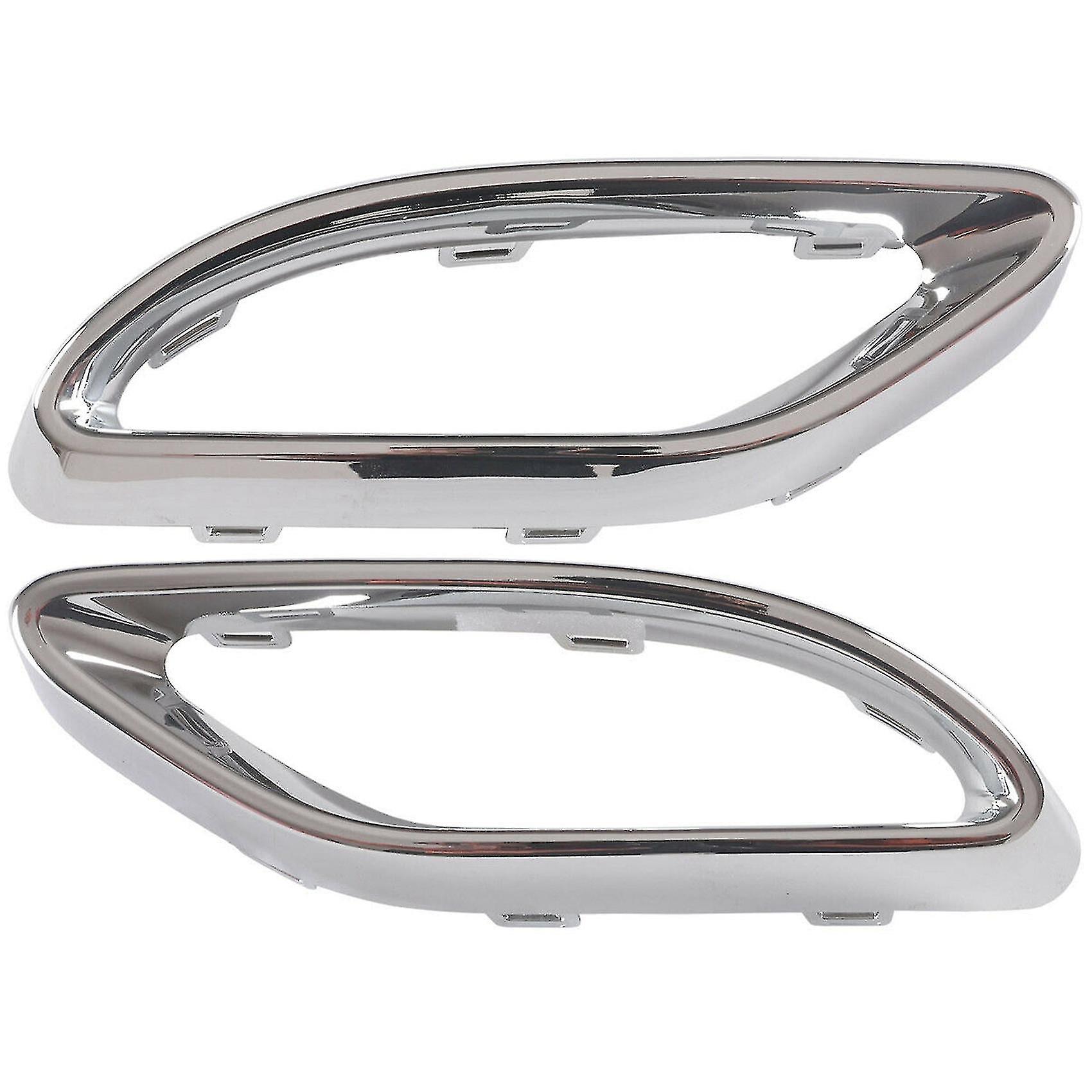1 Pair Rear Exhaust Pipe Trim Bezel Fit For Mercedes W177 A W238 E