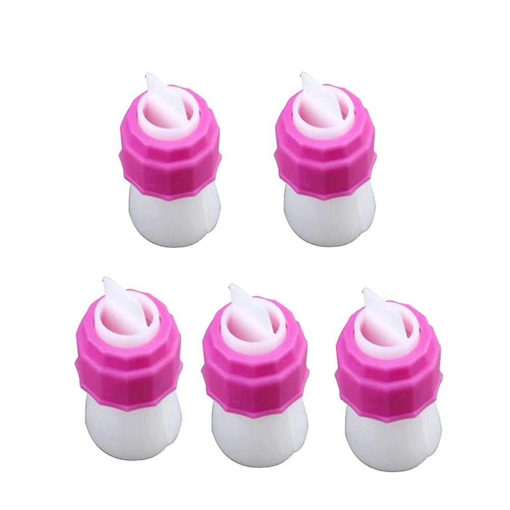 3 x 5Pcs Dual-color Tube Converter Tip Cream Bag Nozzles Fondant Cake Cupcake Decor