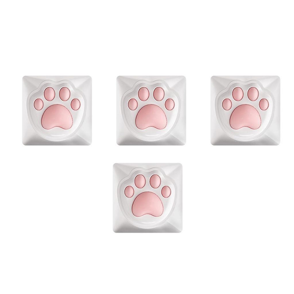 Unique and Durable Keycaps for Mechanical Keyboards Cat Claw Design Silicone Pads Resistant to Corrosion and Heat Keycap