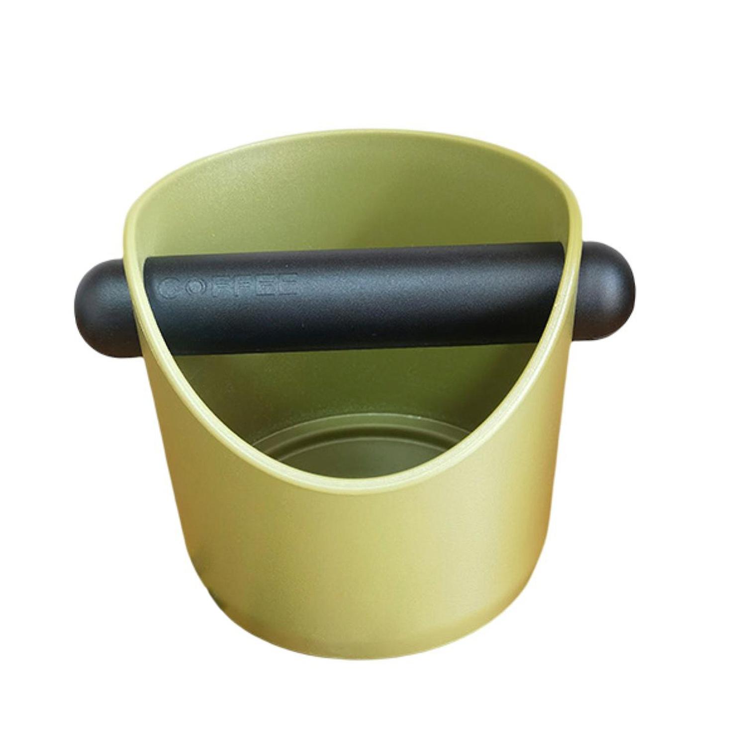Anti-slip Detachable Bar Coffee Knock Box Oblique Mouth Reusable Storage Coffee Dump Bucket Cafe Acc