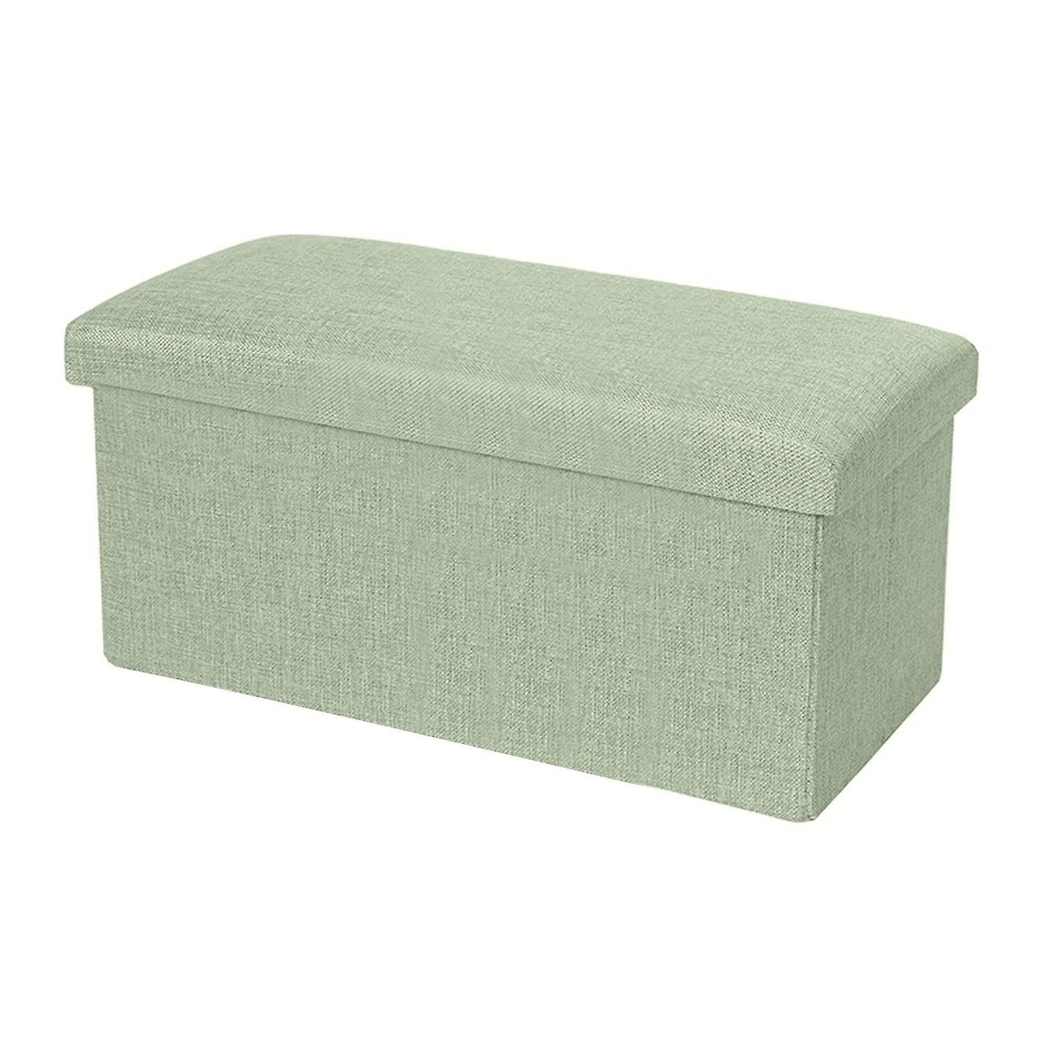 Storage Box Strong Load Bearing Capacity Foldable Fabric Versatile Storage Ottomans Cube Seat for Ho