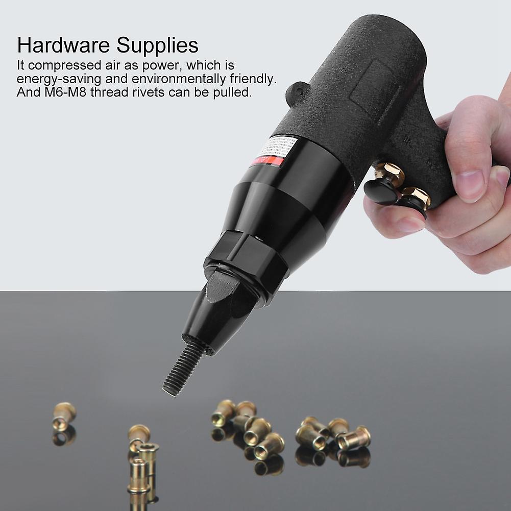 M8-M10 Threaded Screw Adapter Pneumatic Rivet Nut Hardware Supplies