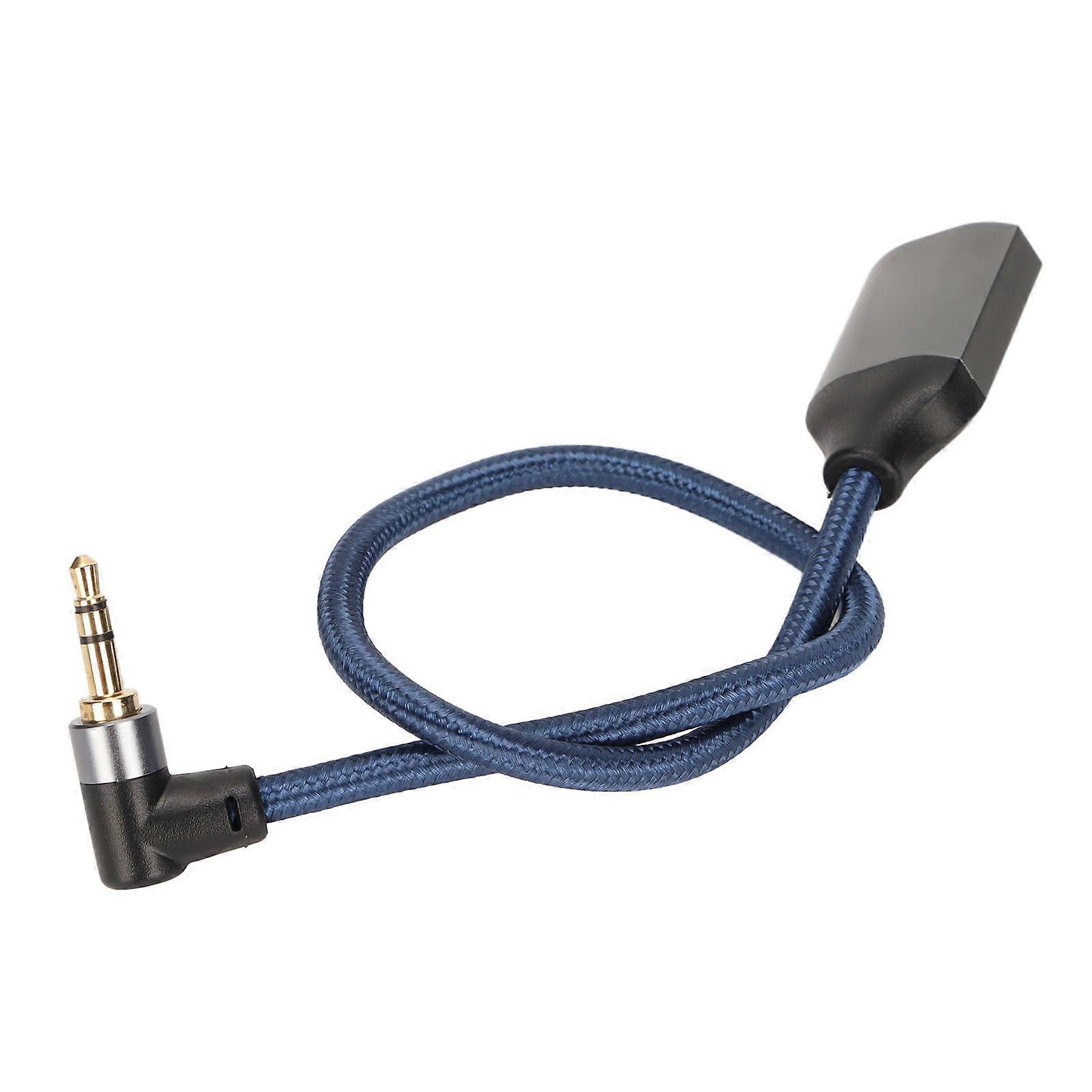 Audio Splitter Cable Gold Plated 90 Degree Right Angle Male
