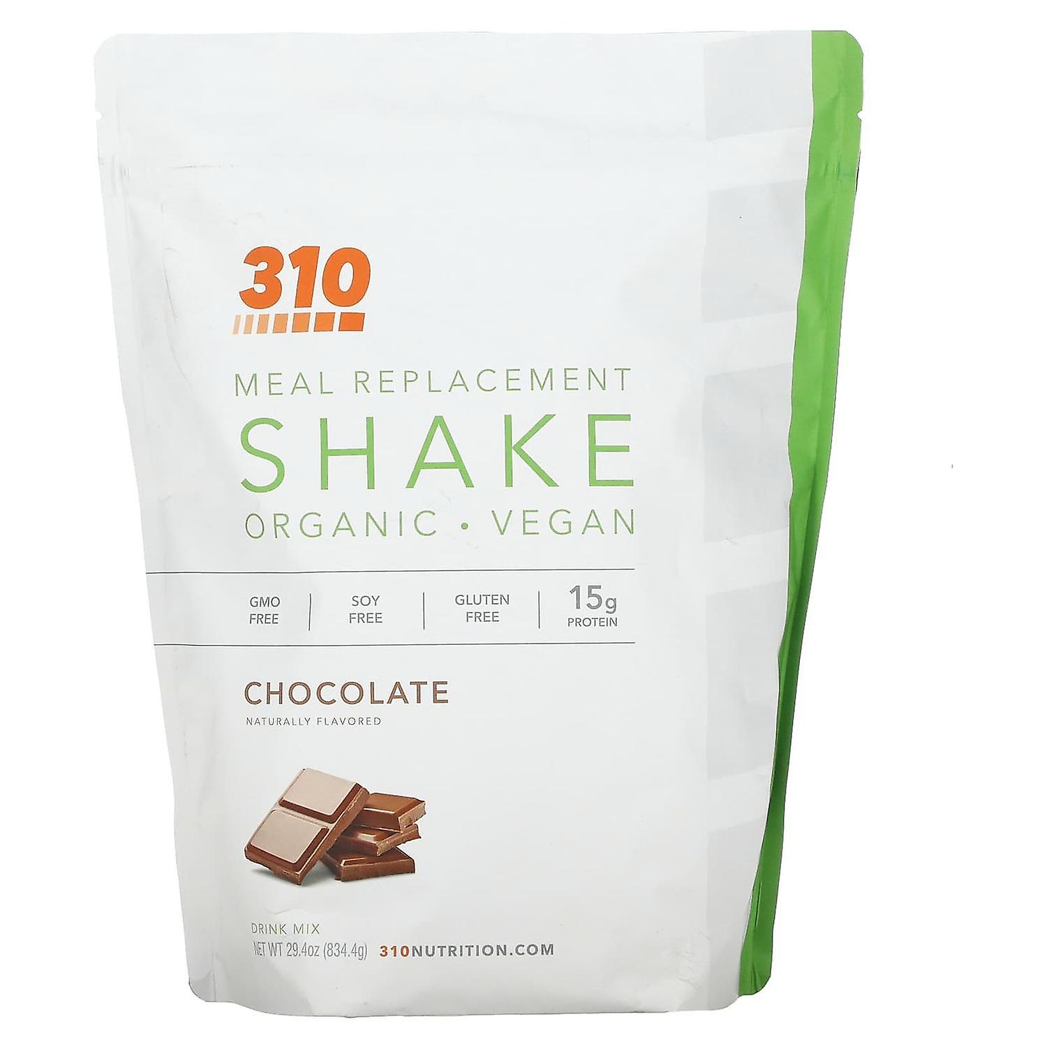 310 Ernæring, måltidserstatning shake, chokolade, 29,4 oz (834,4 g)
