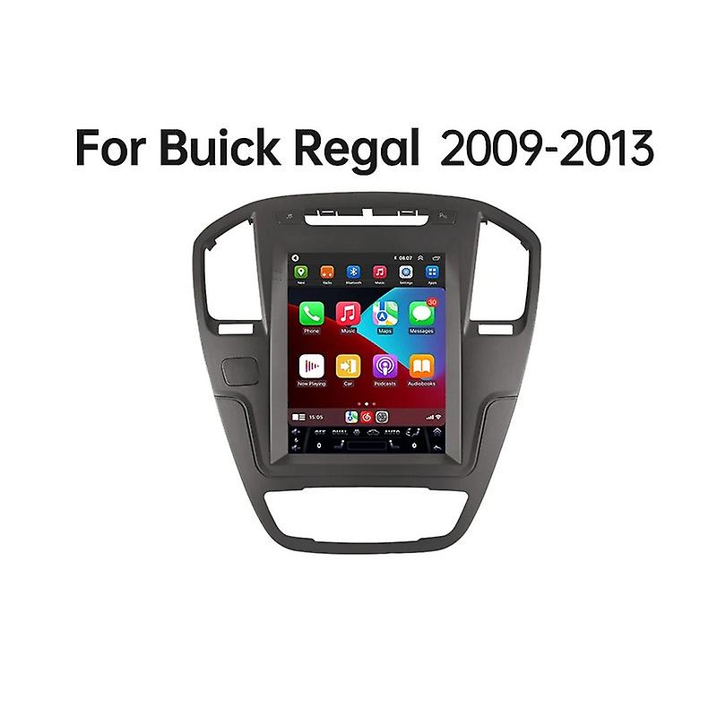 For Tesla style Carplay android auto For Buick Regal 2009-2013 Car 2 Din Radio Multimedia Video
