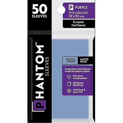 GLOSS MATTE High Quality Purple Phantom Sleeves 50 Pieces Fir Card Size 59x92mm