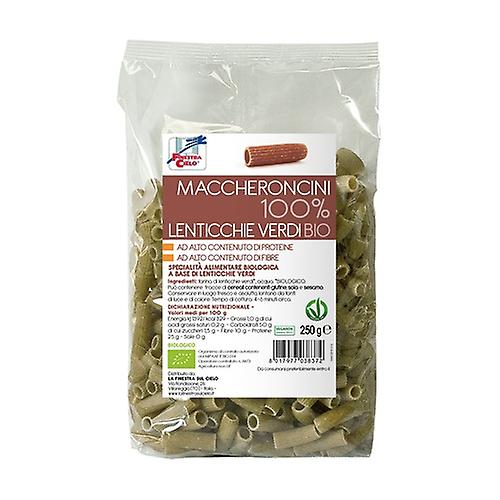 Maccheroncini 100% green lentils 250 g