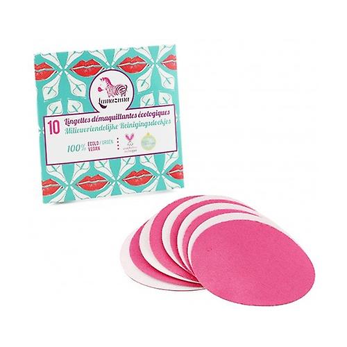 Refill of reusable water cleansing wipes 10 units
