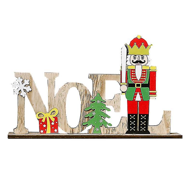 1pcs Wood Walnut Soldier Adornment