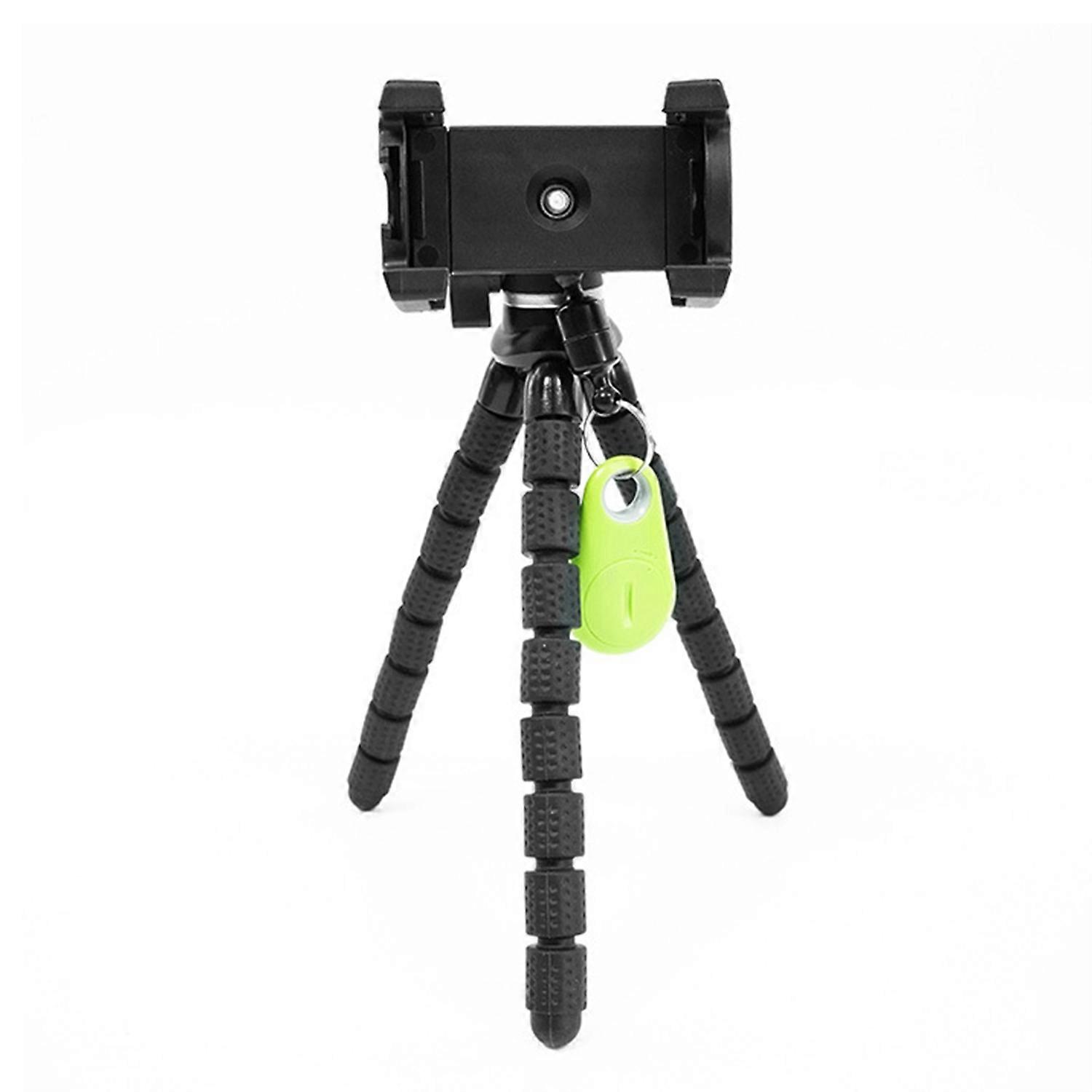 Golf Phone Holder with Bluetooth-compatible Remote Control 360 Degrees Rotatable Retractable