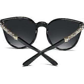 Rimless Skull Design Cat Eye Sunglasses Uv400 Protection 