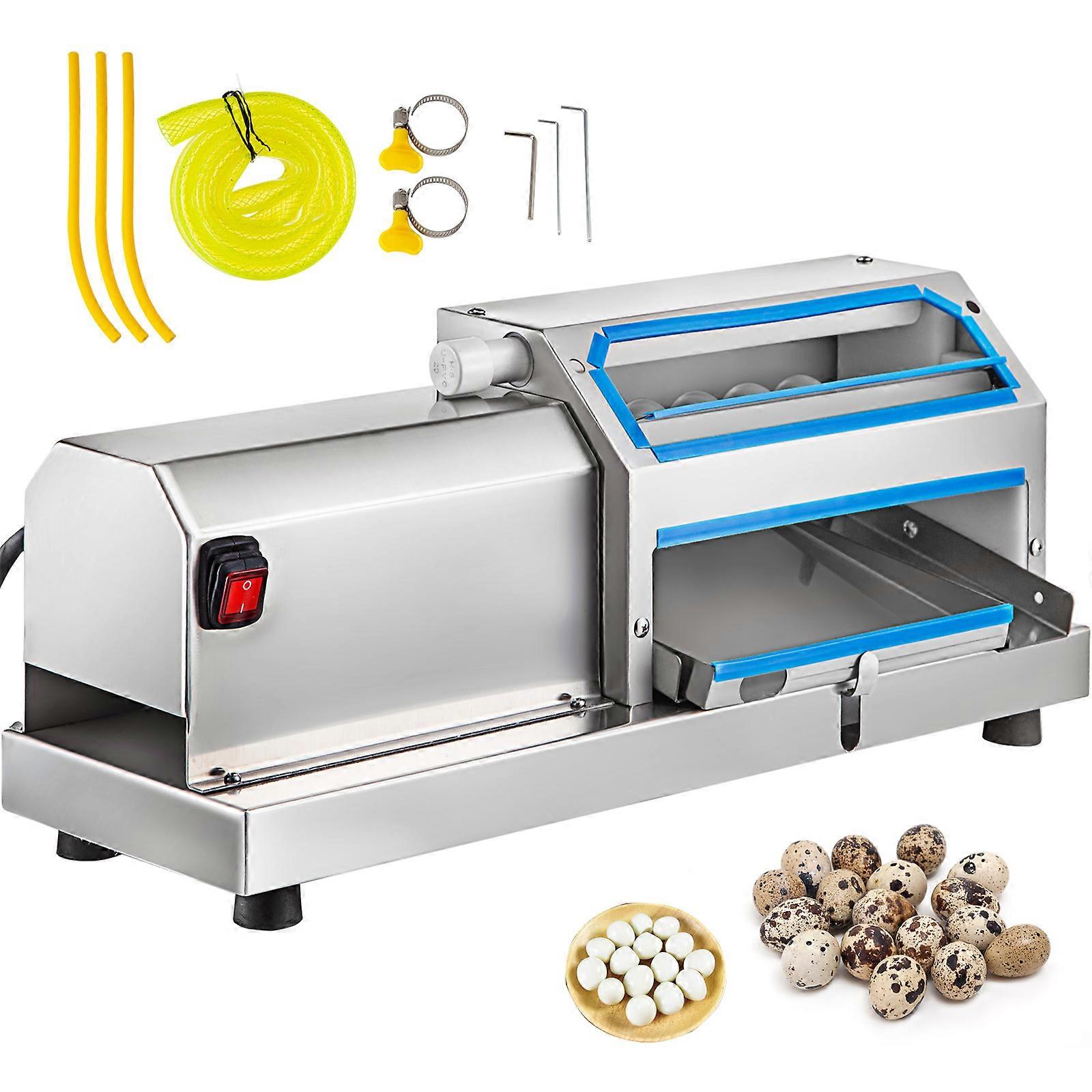 Machine à éplucher les œufs de caille 60KG / H Décortiqueuse d’œufs de caille 25W Décortiqueuse d’œufs de caille Machine automatique à éplucher les œufs de caille