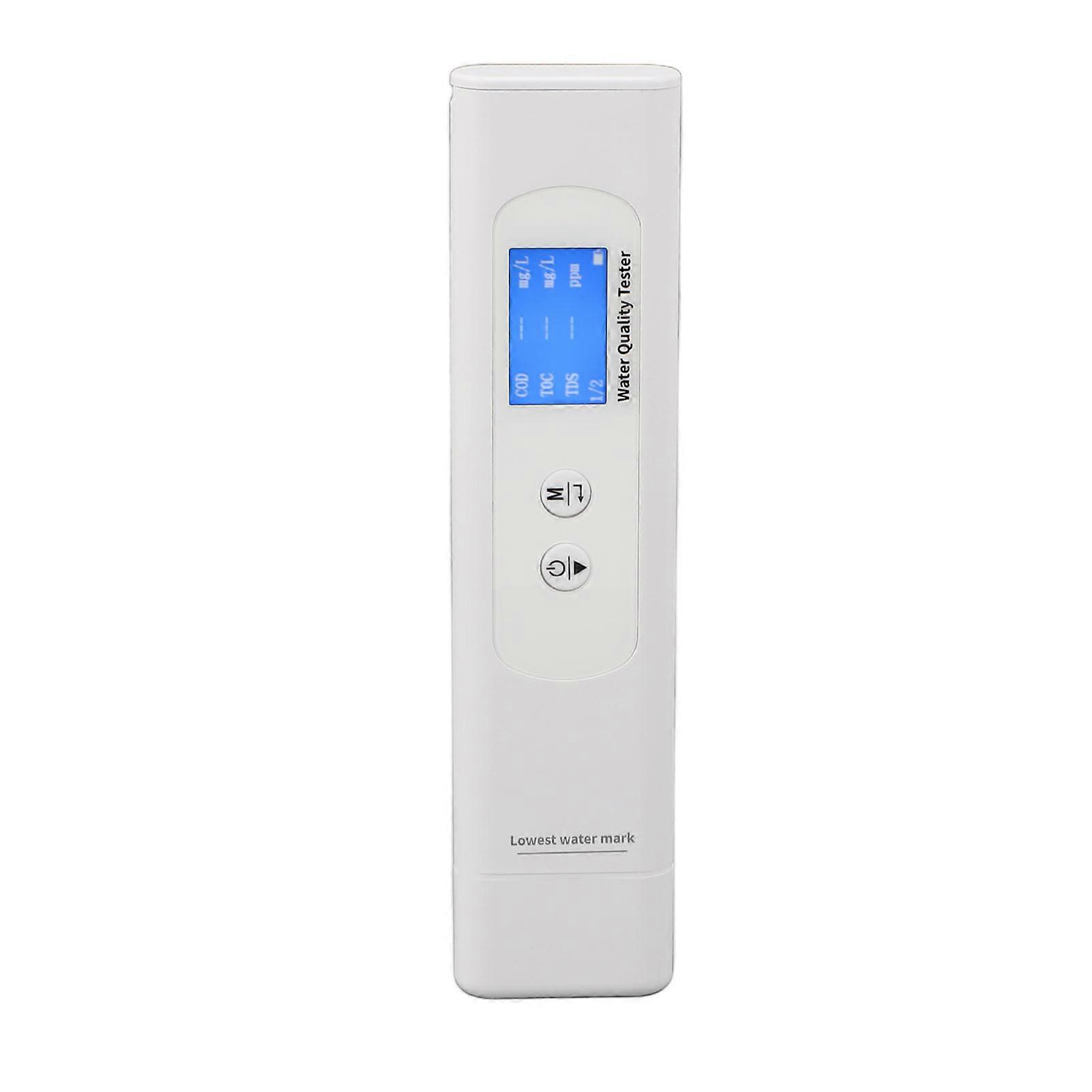 6 in 1 Portable Water Quality Detector Water Quality Testing Meter TDS COD TOC UV275 EC TEMP Meter NO.7106