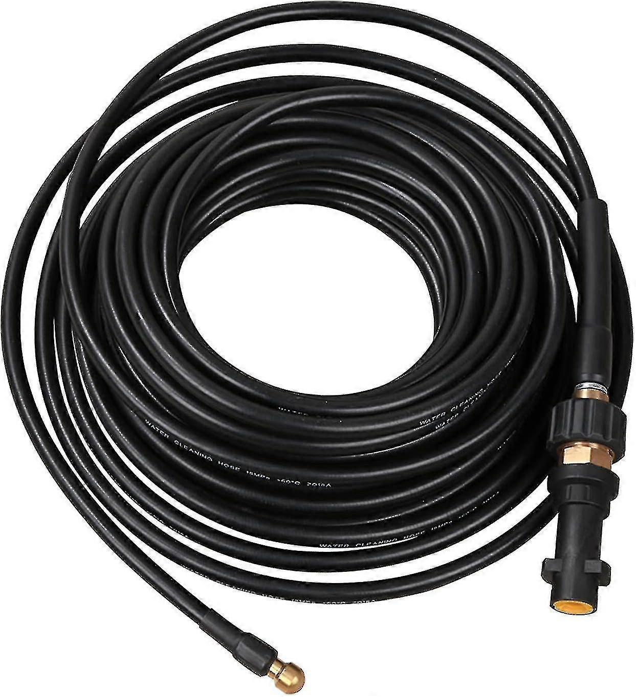 Pipe Cleaning Hose, 20 M, 180 Bar, High Pressure Hose With Adapter, Pipe Cleaning Set For Krcher Pressure Washer