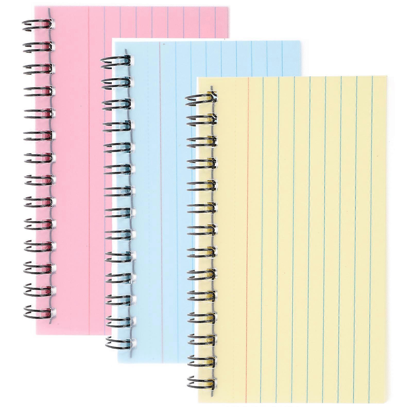 3pcs Index Cards Notebooks Cards Small Notebooks Speech Cards Note Study Cards Notepads