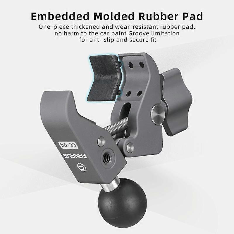 Base De Montage à Bille En Alliage D'aluminium De 1 Pouce Plaque De Montage Universelle Pour Appareils Electroniques Avec Trou 94401378