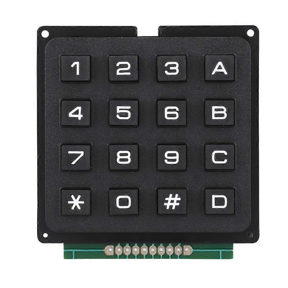 Keyboard Modules with 16 Keys 4x4 Push Buttons External Keypad for MCU