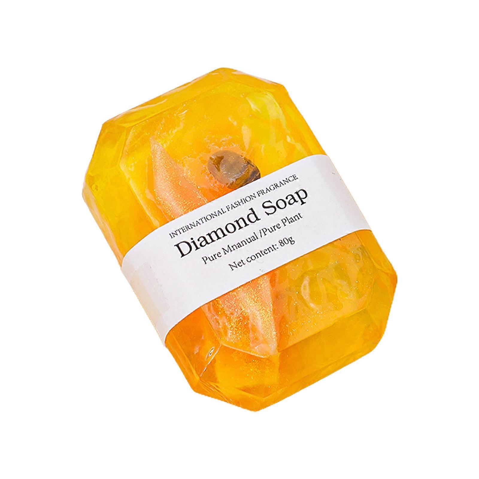 Pietre preziose Profumo Sapone fatto a mano Fragranze di cristallo Olio detergente Sapone Bagno Diamante Sapone