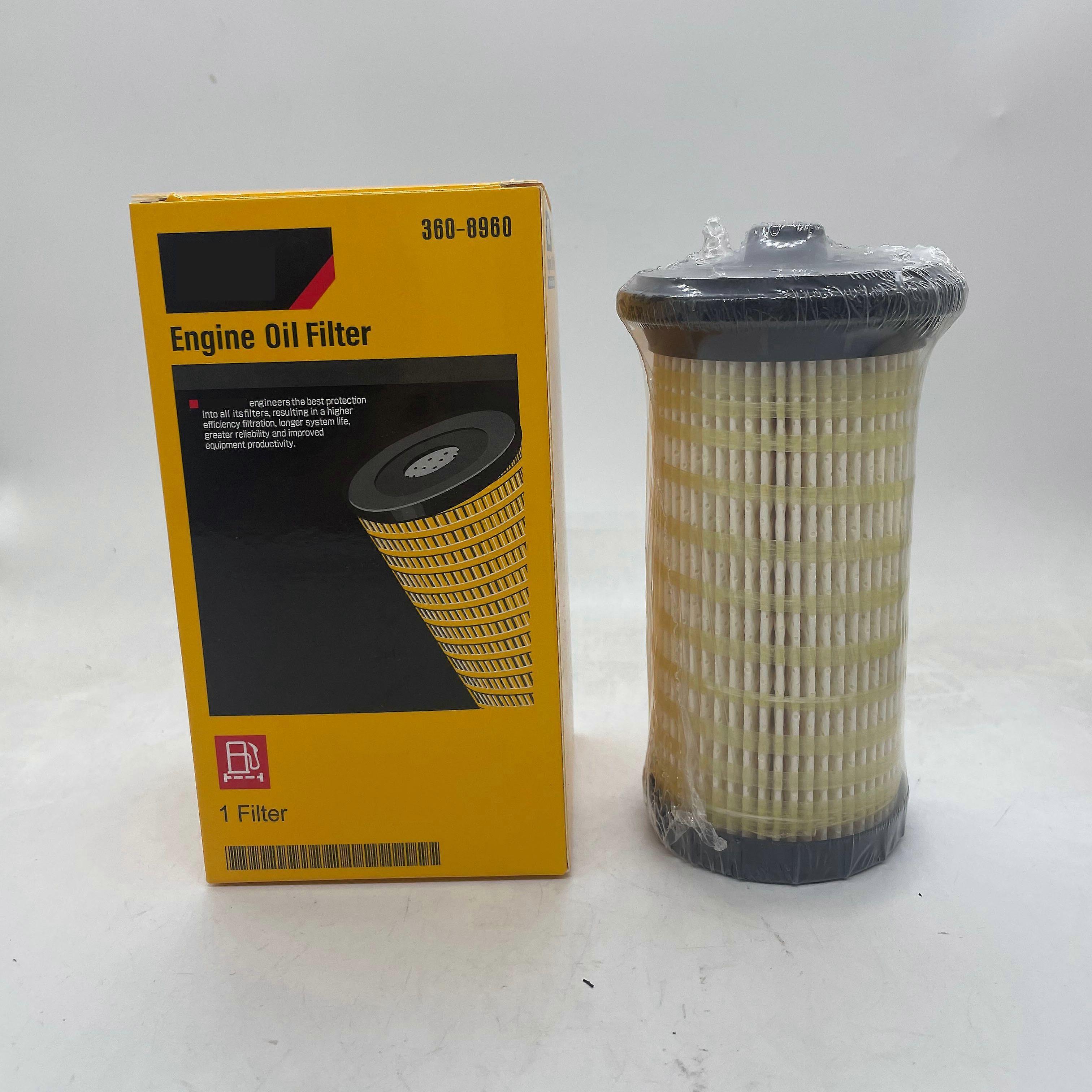 Polttoainesuodatin 360-8960 /4461492 /4461490 /3611274 mallille C-ATERPILLAR CATT E312E 320D2 320E 329E 323E