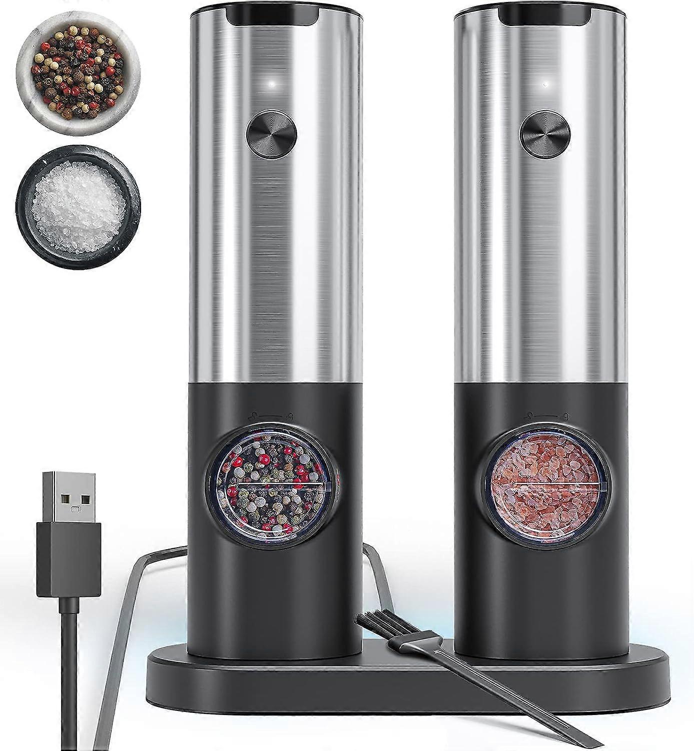 Gravity induction electric pepper grinder Household black peppercorns grinder