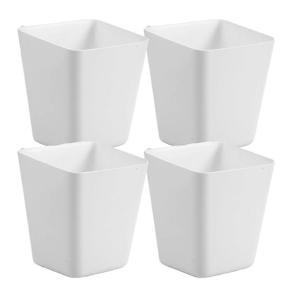 4Pcs Hanging Cup Holder for Rolling Cart Salon Trolley Hanging Storage Bins Baskets