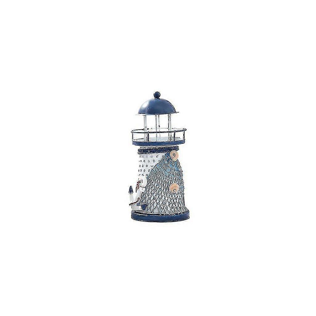 Lighthouse with Color Changing LED Light Battery Powered Lighthouse Lamp