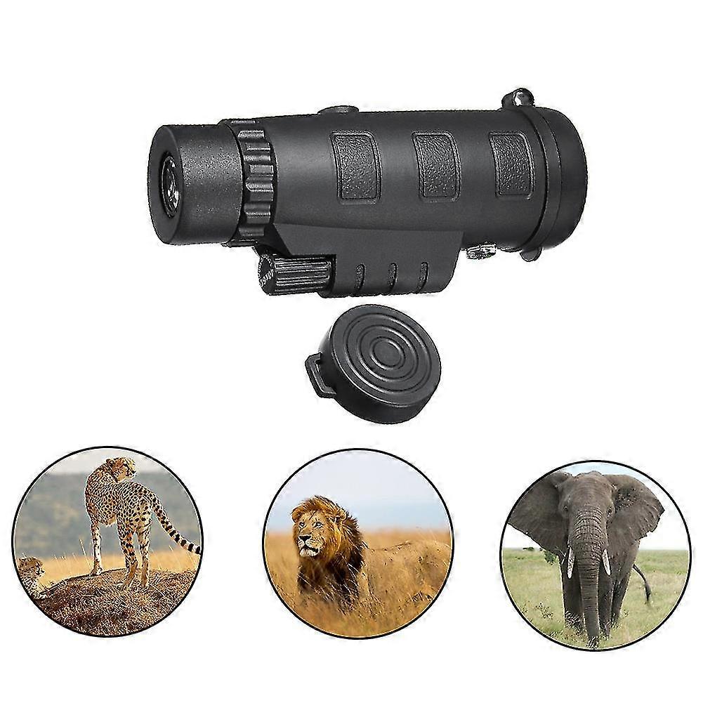 Portable 40x60 Zooming Hd Single Optical Prism Monocular Telescope With Clip For