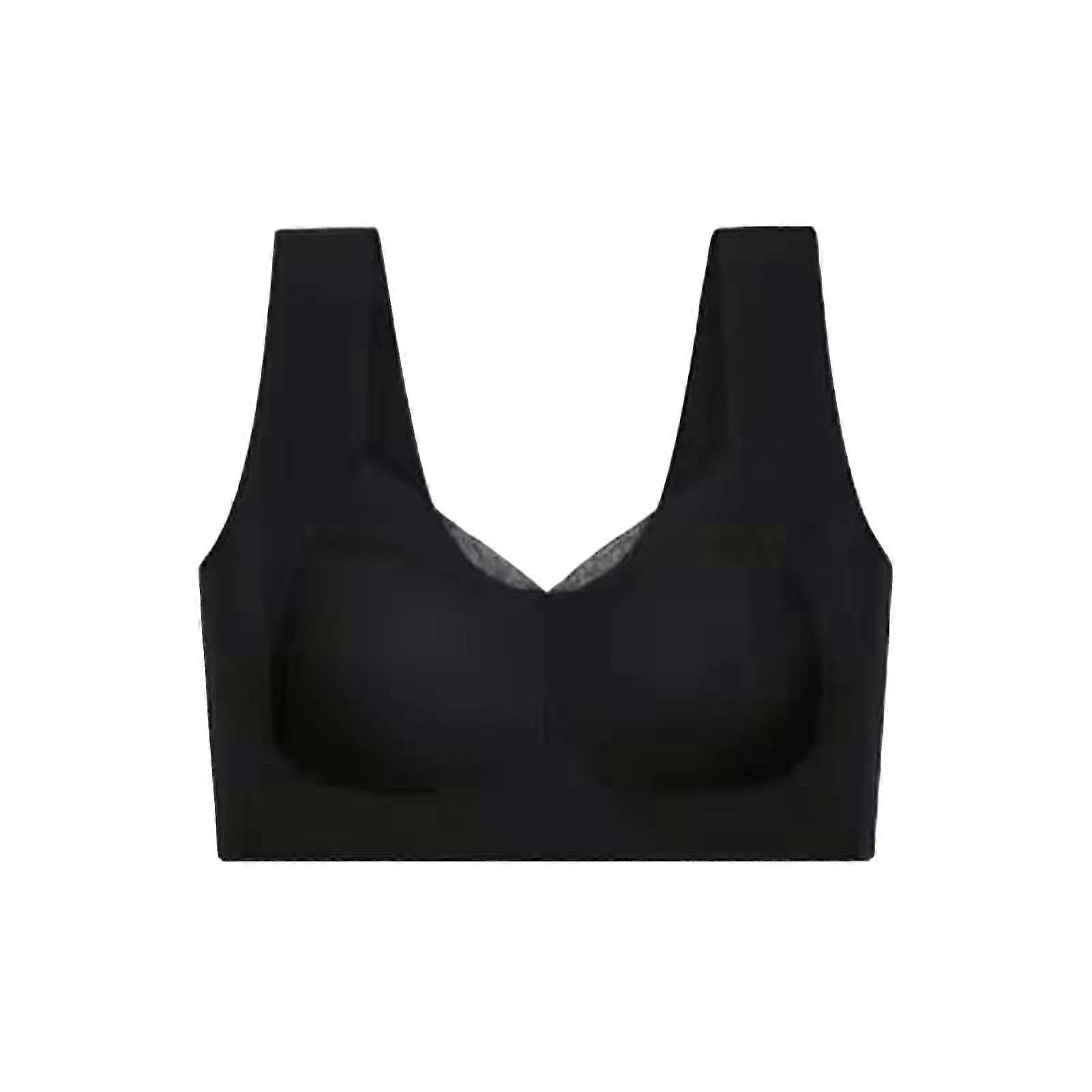 Women\'s Wireless Push-up Bra Full Coverage Side Heightening Design For Everyday Basic Wear