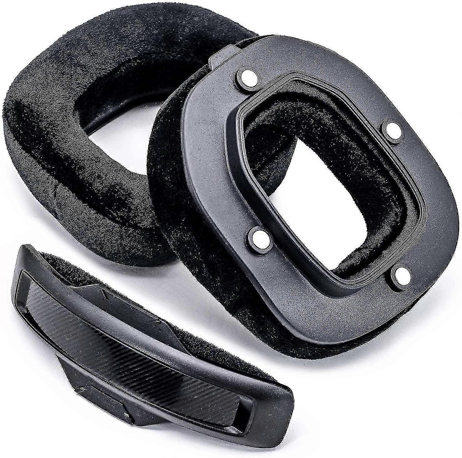 Cuscinetti In Memory Foam Ricambio Per Cuffie Gaming Astro A40 TR, Neri, Doppi - Foto 2