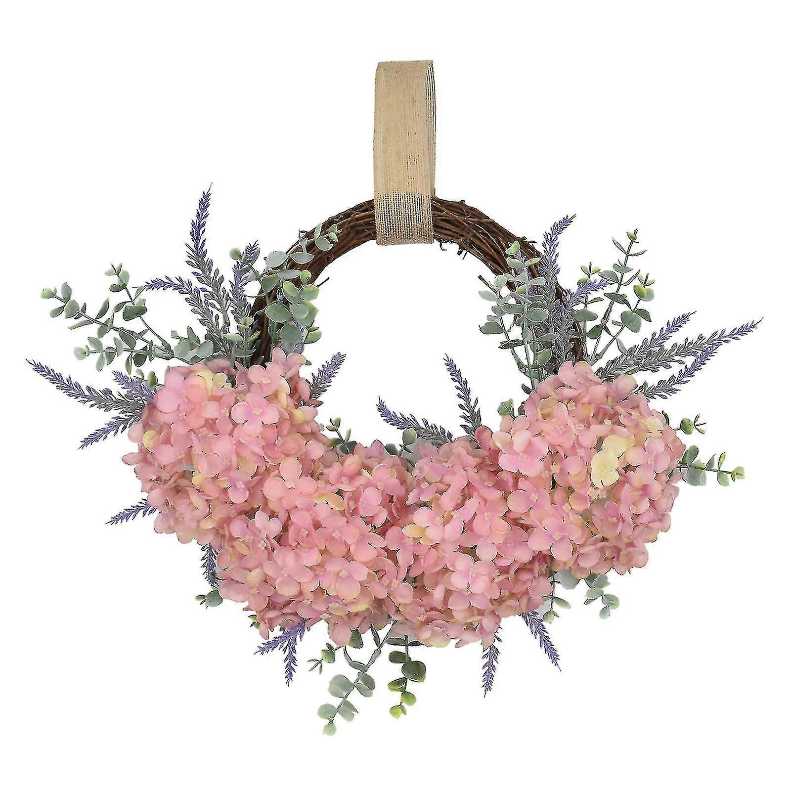 Custom New Color Lavender Hydrangea Wreath