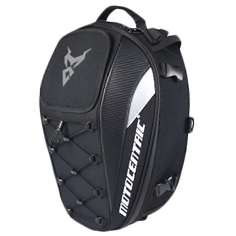 Waterproof Motorcycle Tail Bag Multi-Functional Durable Rear Motorcycle Bag High Capacity Backpack