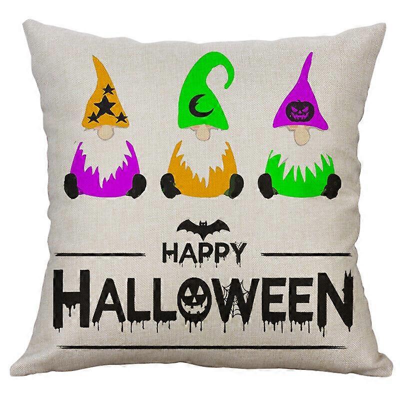 ハロウィーンノームトリックオアトリートカボチャスロー枕カバーホームデコレーションデザイン879jpjcjh