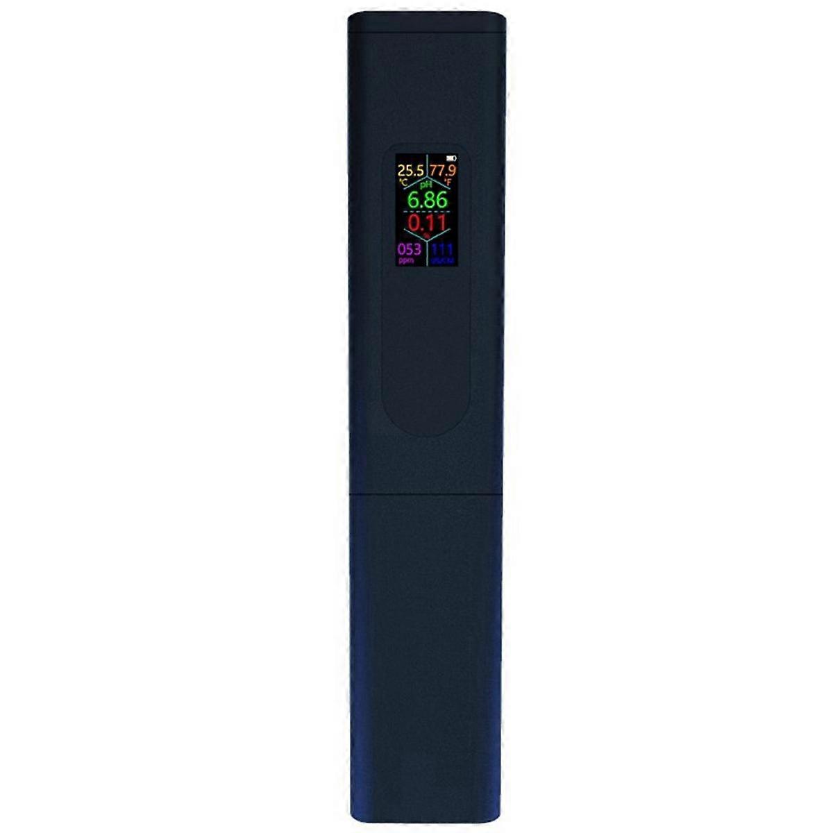 5-in-1 Salinity Digital Tester,Rechargeable Multifunctional High Accuracy Water Temperature //PH/