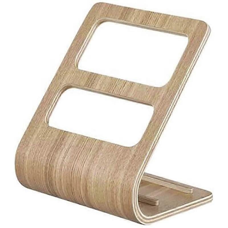 Remote Control Media Organizer, Coffee Table Remote Holder (Log Color)