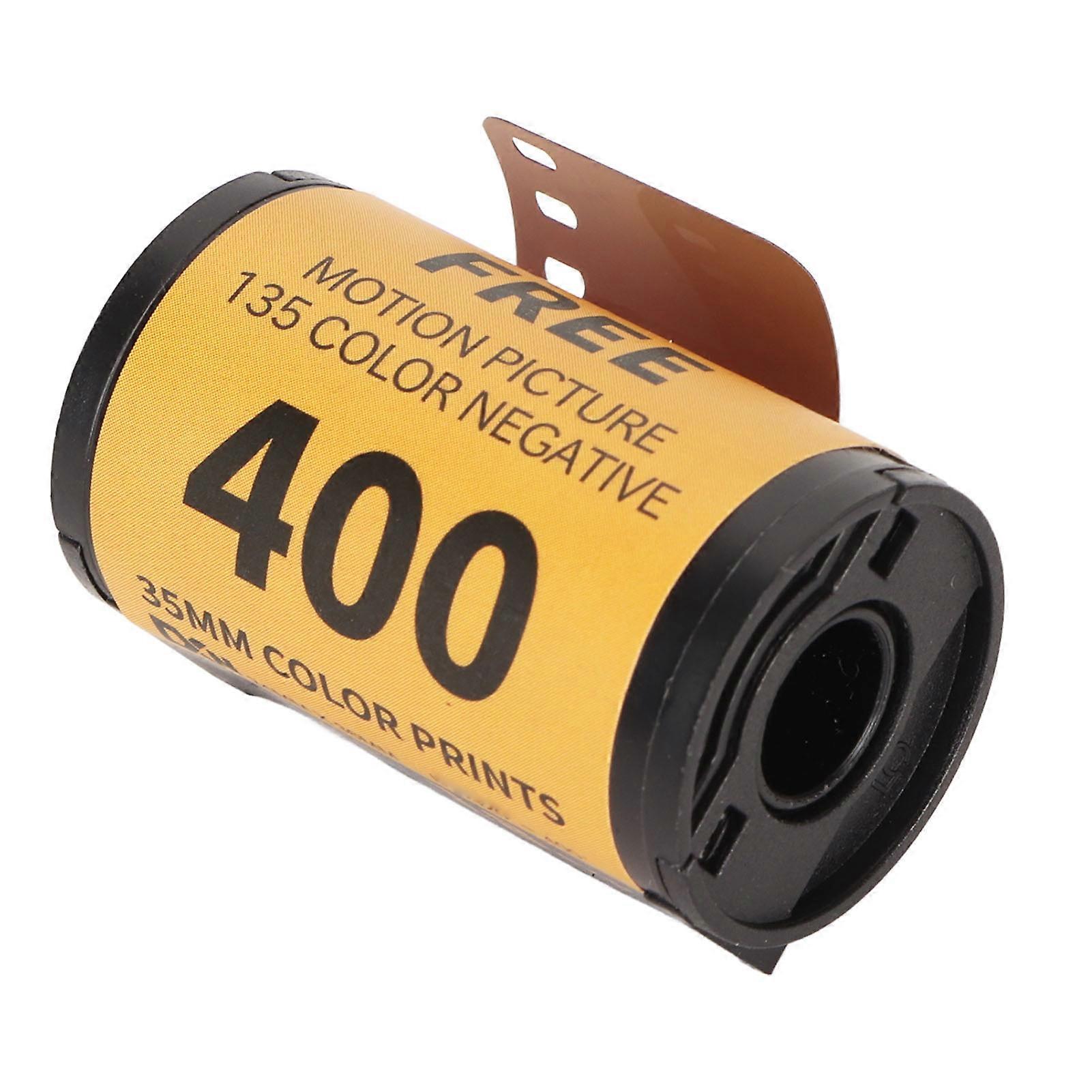 35mm Color Film 18 Exposures 320400 Fine Grain Wide Exposure Latitude Carbon Removal Color Negative Film for 135 Camera