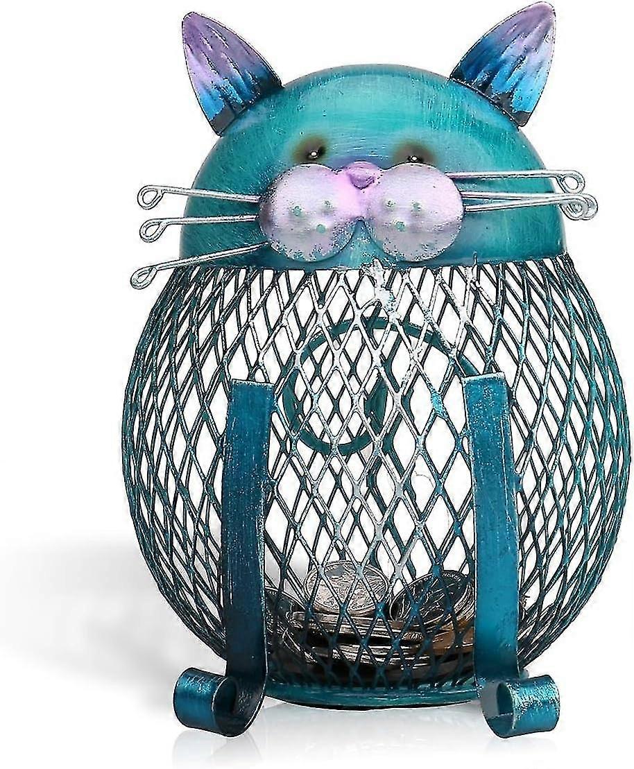 Metal Piggy Bank (Piggy Bank) Type 2 Blue