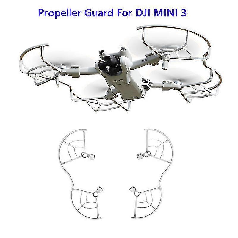 Propellerskyddsbur för Mini 3 Integrerade propellrar Skyddskåpa Skärmringar Drone Guards för Dji Mini 3 Tillbehör
