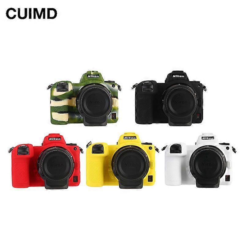 Soft Silicone DSLR Camera Case BAG Protector Cover for Nikon Z7II Z6II Z72 Z62  Z7 Z6 D4 D4S D5 Canon EOS R5 R6