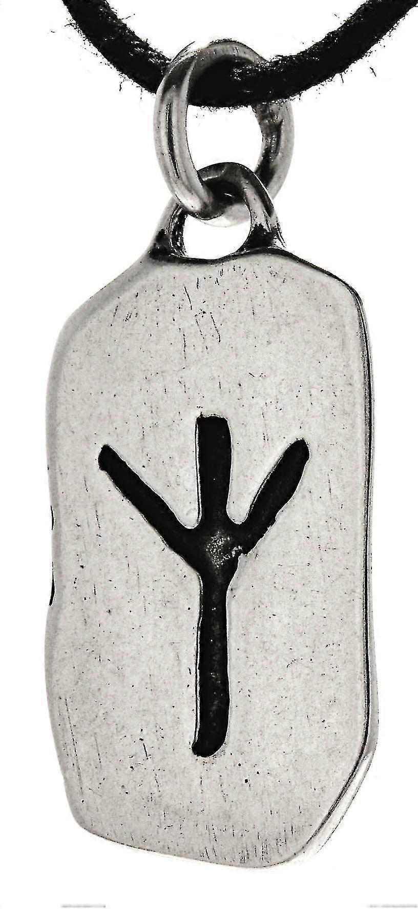 Colgante 155 runa algiz - plata