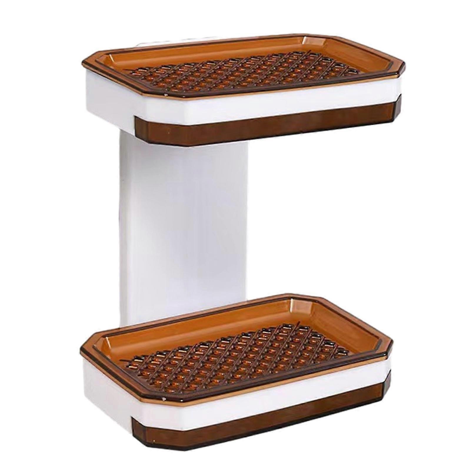 Mount Double Layers S Box Draining Dismountable S Stora Box For Bath