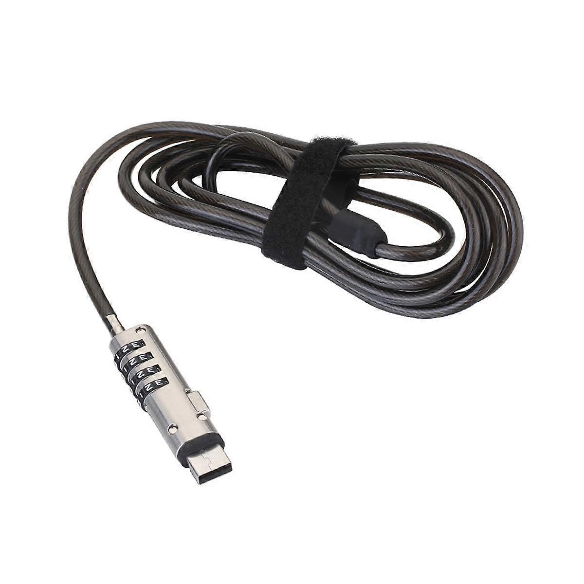 USB Password Lock Computer Lock Password Protection Anti-Theft Lock Universal Laptop Computer Password Lock